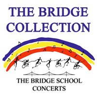 Words on logo say The Bridge Collection on top and The Bridge School Concerts on the bottom