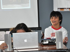 Thanh and Tyson kick off the event, welcoming the crowd with a slideshow of BCTAC’s 2012 activities and events.